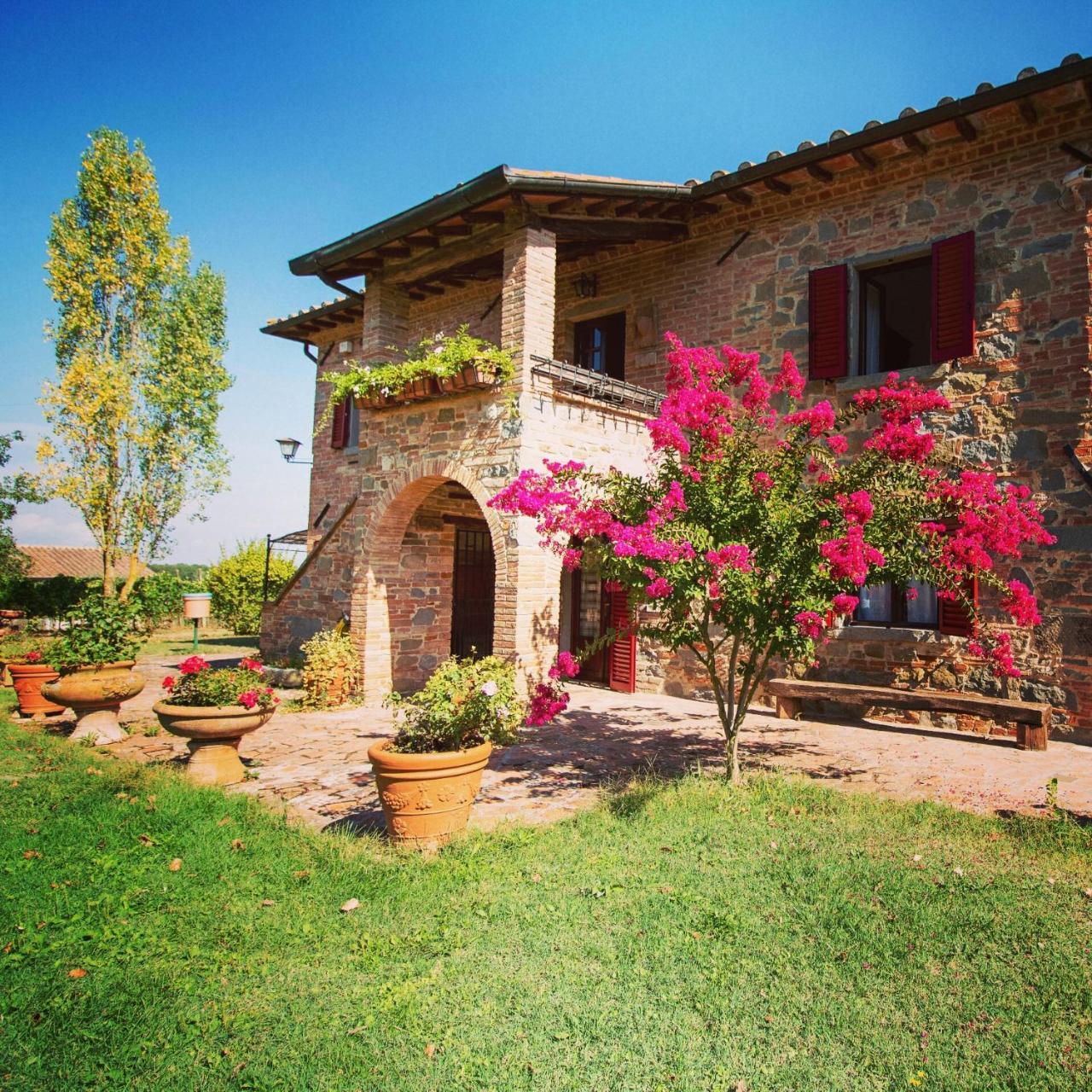 Hostal La Vecchia Fornace Cortona Exterior foto